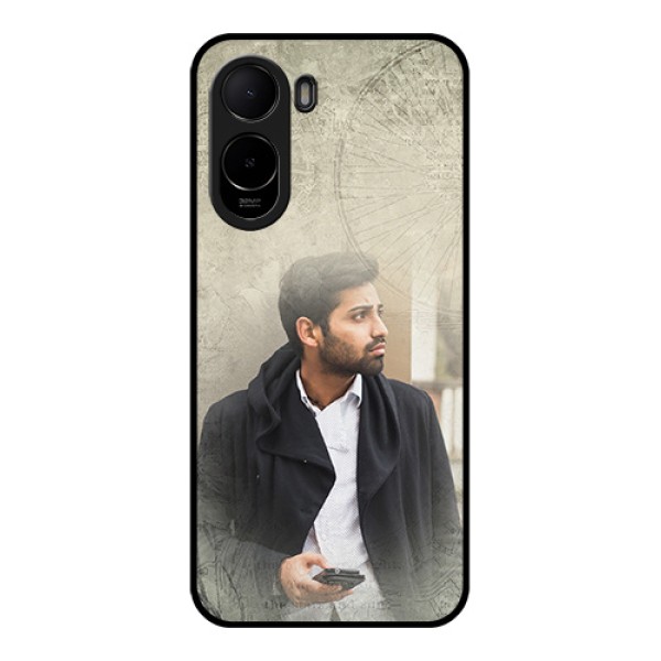 Poco C81 Custom Glass Phone Case - With Vintage Design