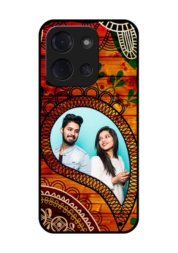 Poco C85 5G Custom Glass Phone Case - Abstract Colorful Design