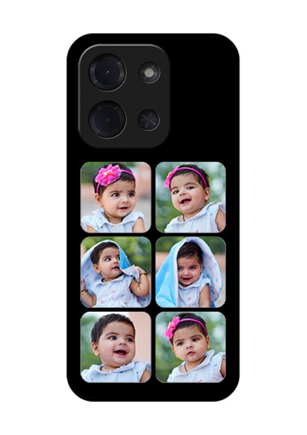Poco C85 5G Custom Glass Phone Case - Multiple Pictures Design