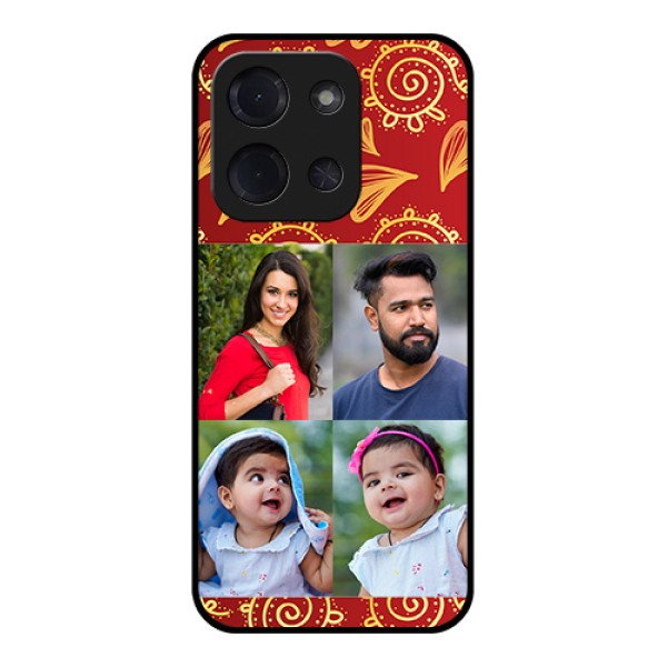 Poco C85 5G Custom Glass Phone Case - 4 Image Traditional Design Poco C85 5G Custom Glass Phone Case - 4 Image Traditional Design