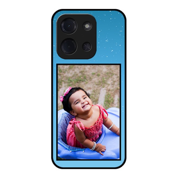 Poco C85 5G Custom Glass Phone Case - Wave Pattern Colorful Design Poco C85 5G Custom Glass Phone Case - Wave Pattern Colorful Design
