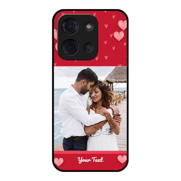 Poco C85 5G Custom Glass Phone Case - Valentines Day Design