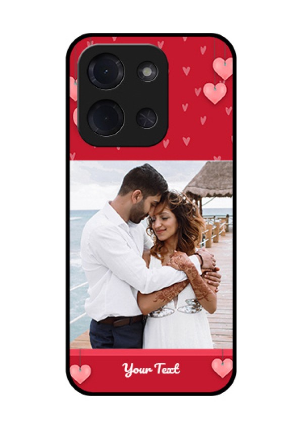 Poco C85 5G Custom Glass Phone Case - Valentines Day Design