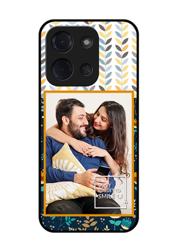 Poco C85 5G Custom Glass Phone Case - Pattern Design
