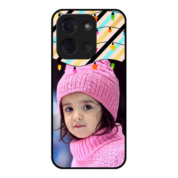 Poco C85 5G Custom Glass Phone Case - Lights Hanging Design