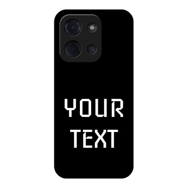 Poco C85 5G Custom Glass Phone Case - Your Name Design