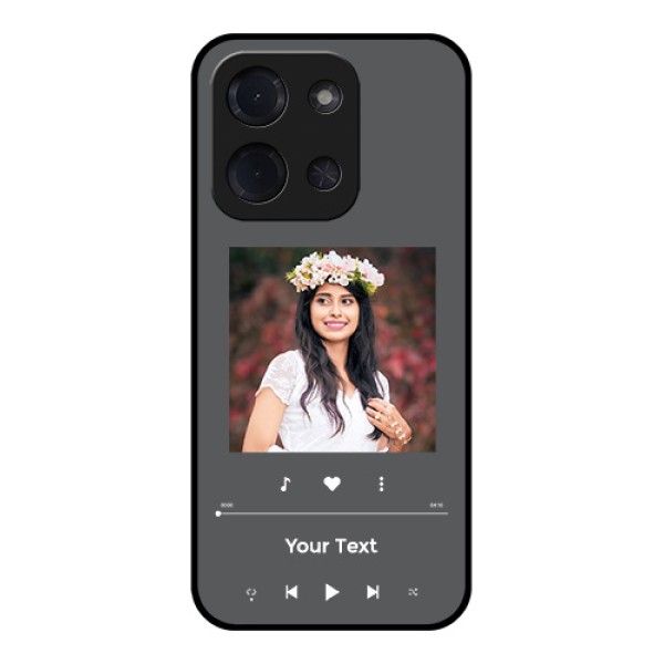 Poco C85 5G Custom Glass Phone Case - Play The Music Design