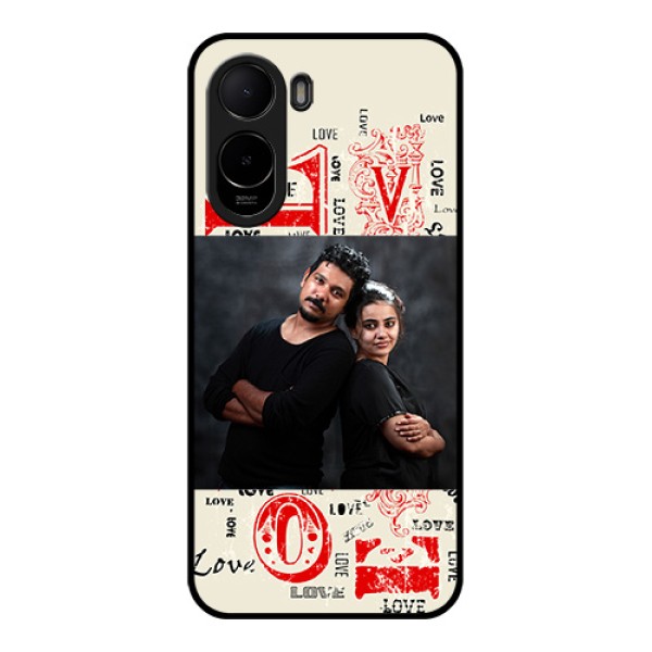 Poco C85x 5G Custom Glass Phone Case - Trendy Love Design Case