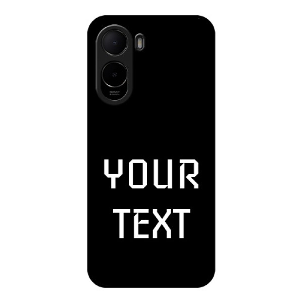 Poco C85x 5G Custom Glass Phone Case - Your Name Design