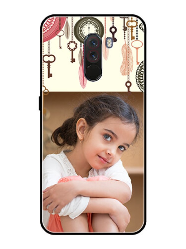 Custom Pcoco F1 Custom Glass Mobile Case  - Boho Style Design