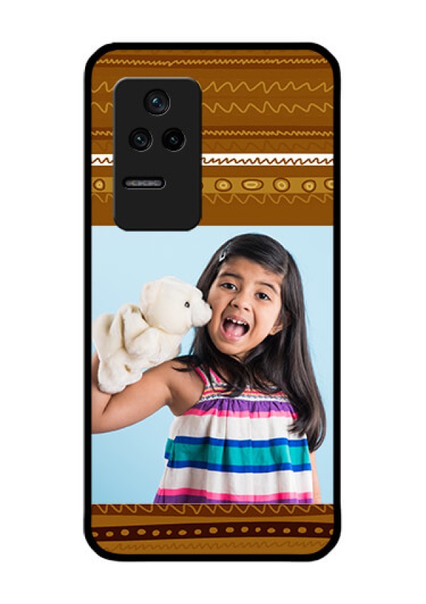 Poco F4 5G Custom Glass Phone Case - Friends Picture Upload Design