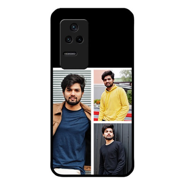 Poco F4 5G Photo Printing on Glass Case - Upload Multiple Picture Design Poco F4 5G Photo Printing on Glass Case - Upload Multiple Picture Design
