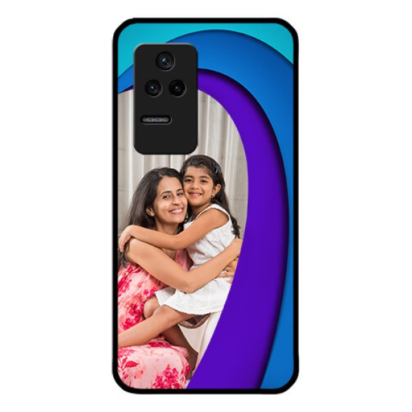 Poco F4 5G Photo Printing on Glass Case - Simple Pattern Design