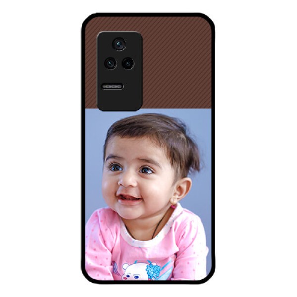 Poco F4 5G Custom Glass Mobile Case - Elegant Case Design