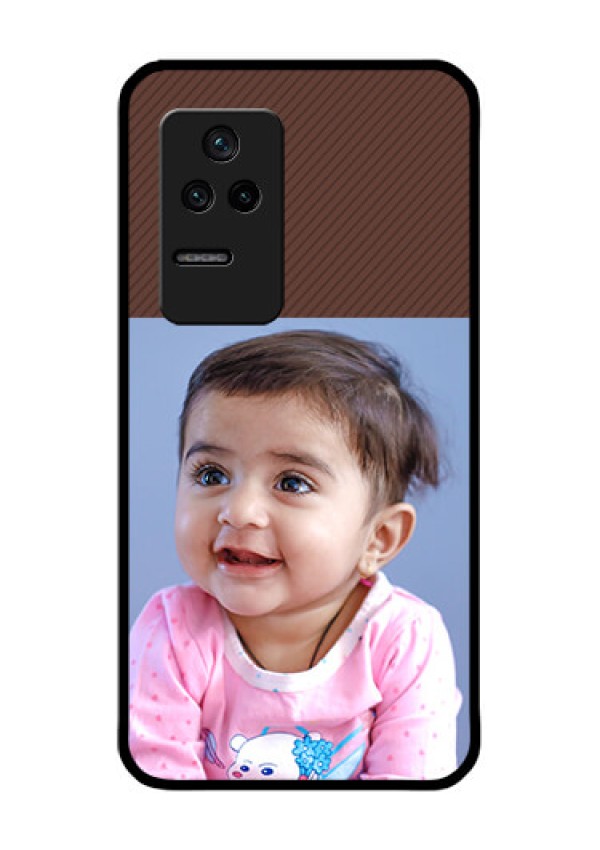 Poco F4 5G Custom Glass Mobile Case - Elegant Case Design