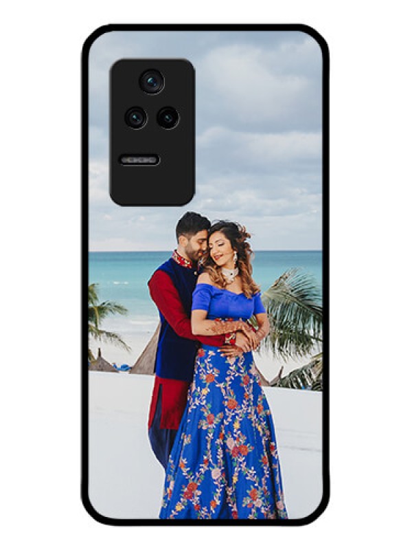 Custom Poco F4 5G Photo Printing on Glass Case - Upload Full Picture Design