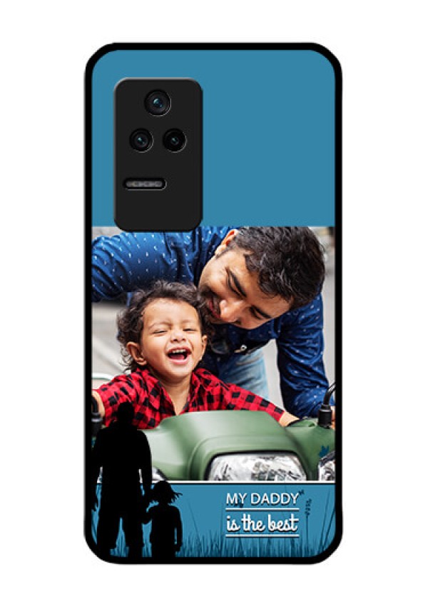 Poco F4 5G Custom Glass Mobile Case - Best dad design