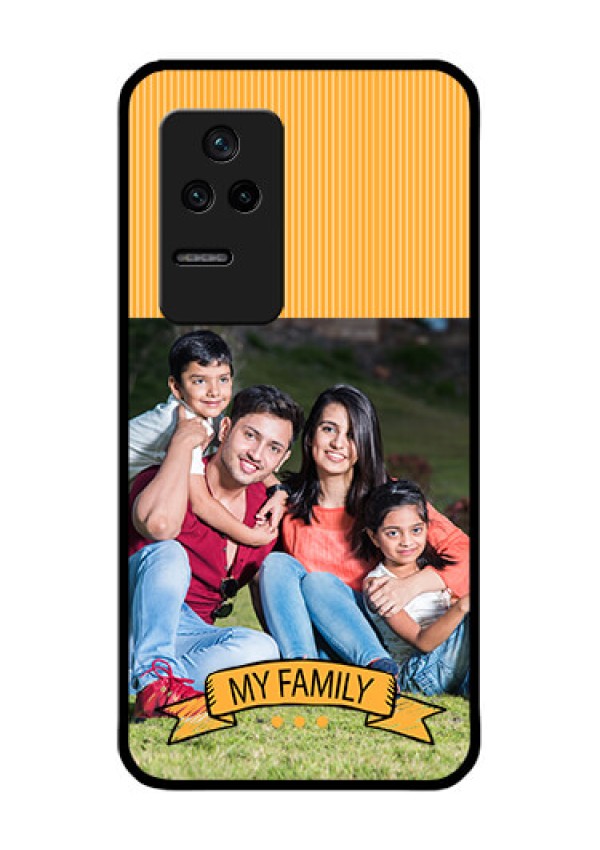 Poco F4 5G Custom Glass Phone Case - My Family Design