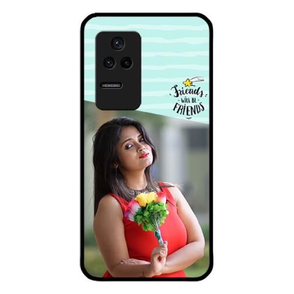 Poco F4 5G Custom Glass Phone Case - Friends Picture Icon Design