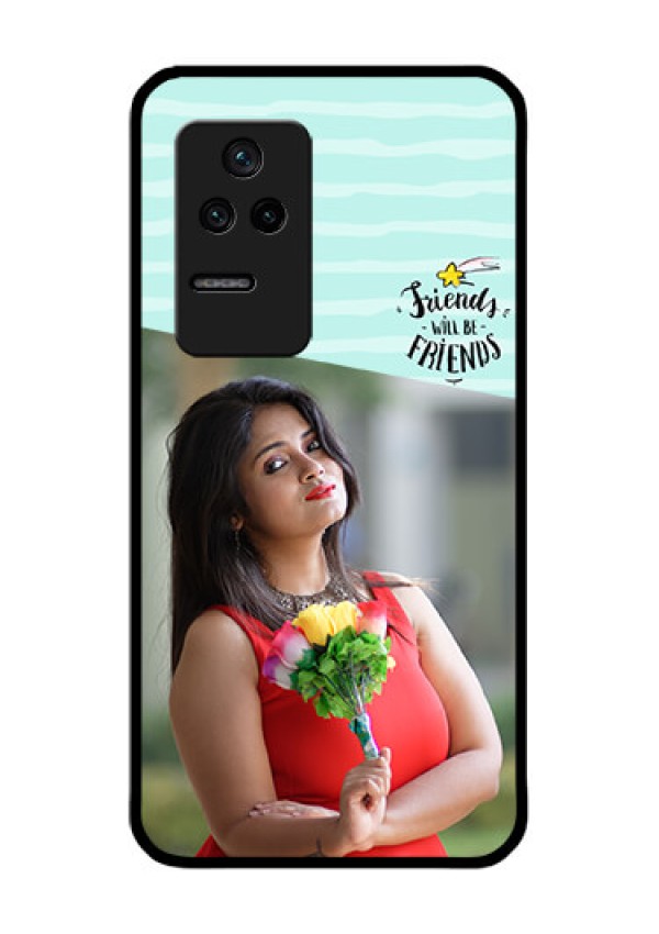 Poco F4 5G Custom Glass Phone Case - Friends Picture Icon Design