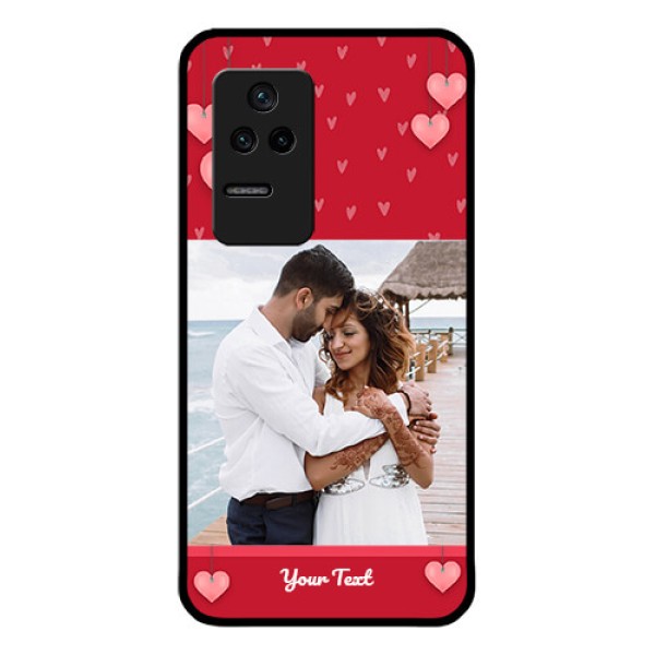 Poco F4 5G Custom Glass Phone Case - Valentines Day Design
