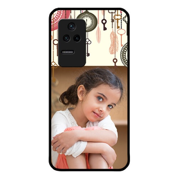 Poco F4 5G Custom Glass Mobile Case - Boho Style Design