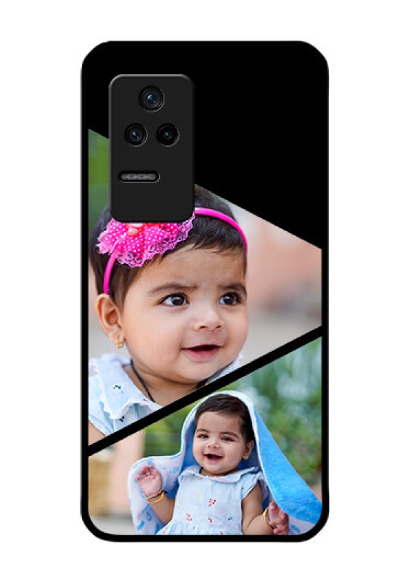 Poco F4 5G Custom Glass Phone Case - Semi Cut Design