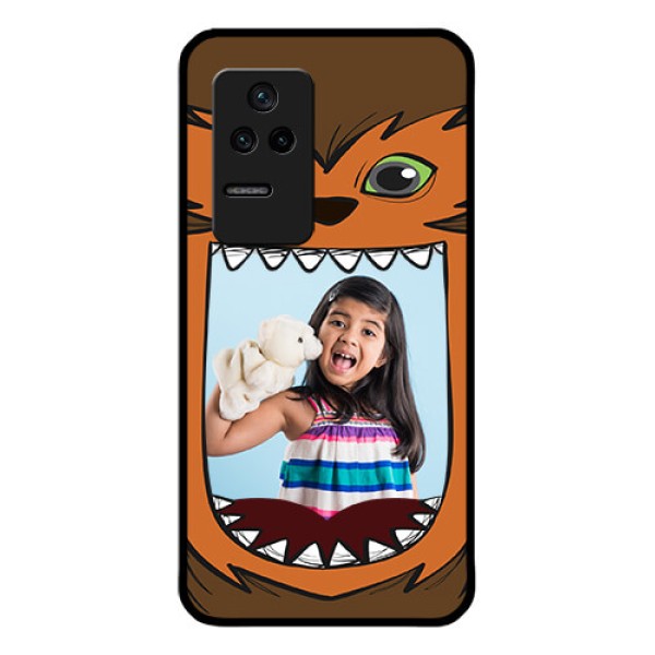 Poco F4 5G Photo Printing on Glass Case - Owl Monster Back Case Design Poco F4 5G Photo Printing on Glass Case - Owl Monster Back Case Design