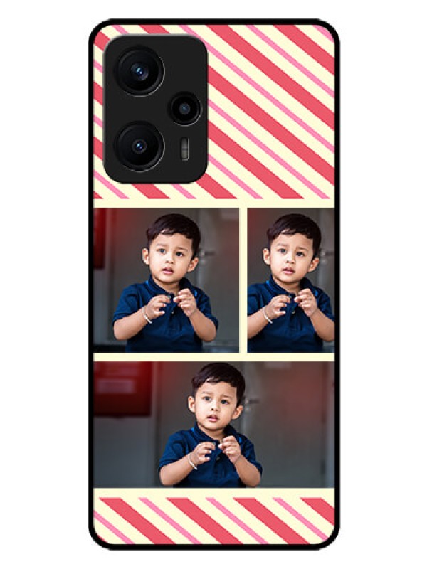 Custom Poco F5 Personalized Glass Phone Case - Picture Upload Mobile Case Design