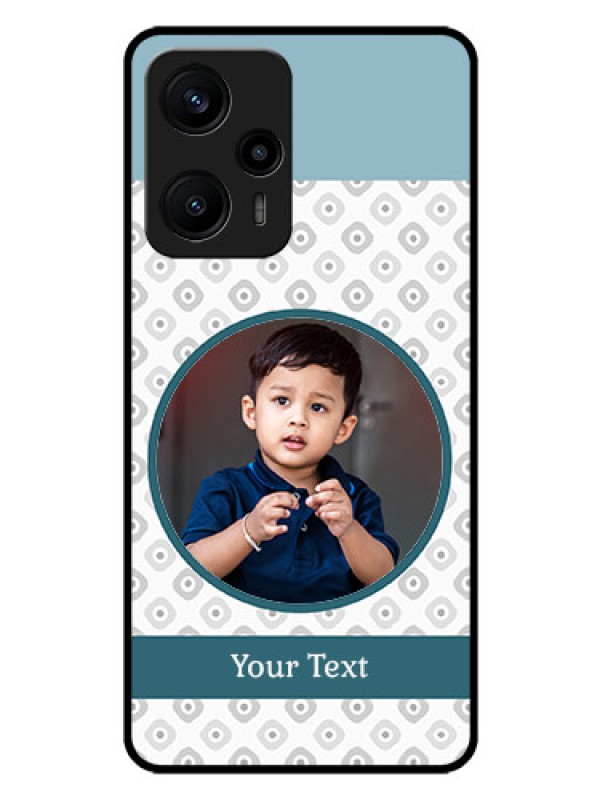 Custom Poco F5 Personalized Glass Phone Case - Premium Cover Design