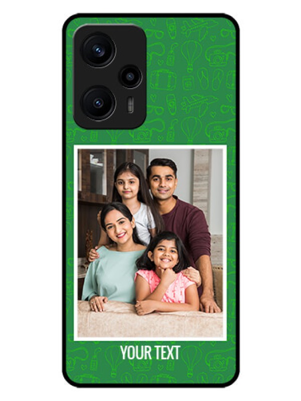 Custom Poco F5 Personalized Glass Phone Case - Picture Upload Design