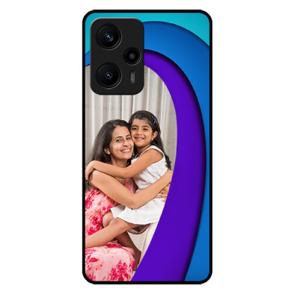 Poco F5 Photo Printing on Glass Case - Simple Pattern Design