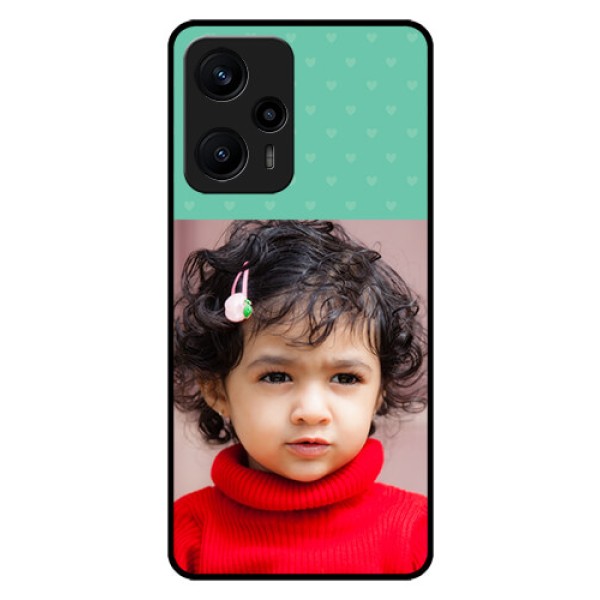 Poco F5 Custom Glass Phone Case - Lovers Picture Design