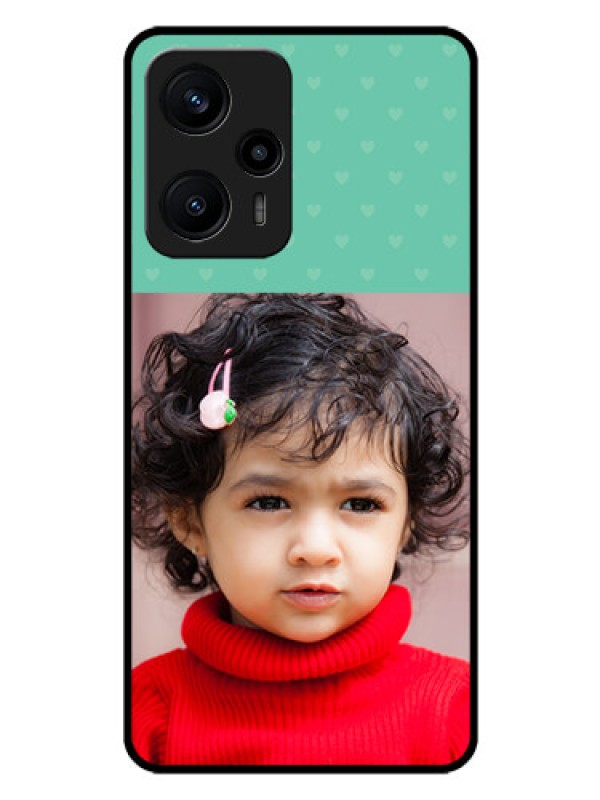 Custom Poco F5 Custom Glass Phone Case - Lovers Picture Design