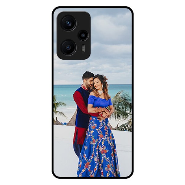 Poco F5 Photo Printing on Glass Case - Upload Full Picture Design Poco F5 Photo Printing on Glass Case - Upload Full Picture Design