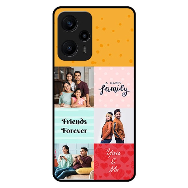 Poco F5 Personalized Glass Phone Case - Images with Quotes Design Poco F5 Personalized Glass Phone Case - Images with Quotes Design