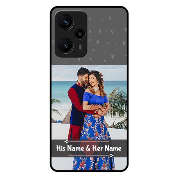 Poco F5 Custom Glass Mobile Case - Buy Love Design with Photo Online Poco F5 Custom Glass Mobile Case - Buy Love Design with Photo Online