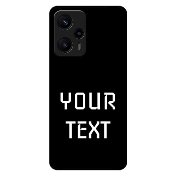 Poco F5 Your Name on Glass Phone Case