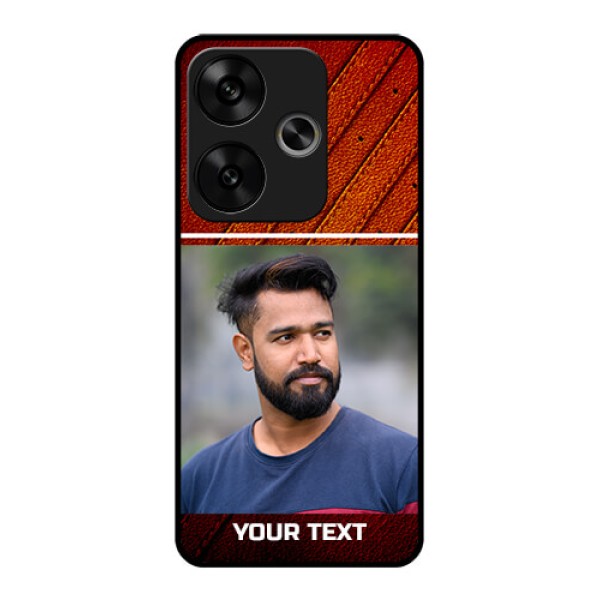 Poco F6 5G Custom Glass Phone CaseLeather Phone Case Design Poco F6 5G Custom Glass Phone CaseLeather Phone Case Design