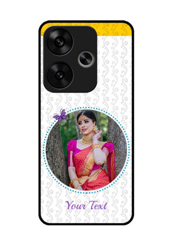 Poco F6 5G Custom Glass Phone CaseGirls Premium Case Design