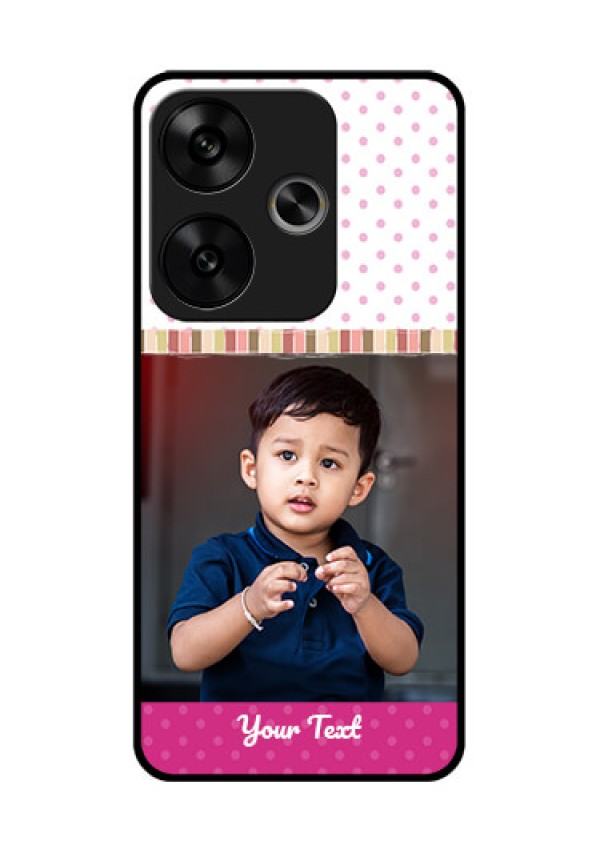 Poco F6 5G Custom Glass Phone CaseCute Girls Cover Design