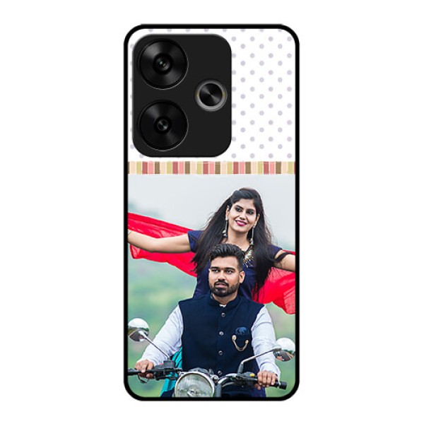 Poco F6 5G Custom Glass Phone CaseCute Family Design