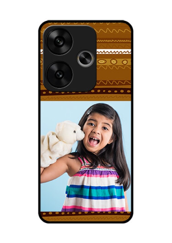 Poco F6 5G Custom Glass Phone CaseFriends Picture Upload Design