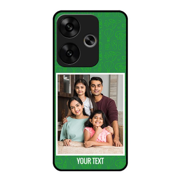 Poco F6 5G Custom Glass Phone CasePicture Upload Design