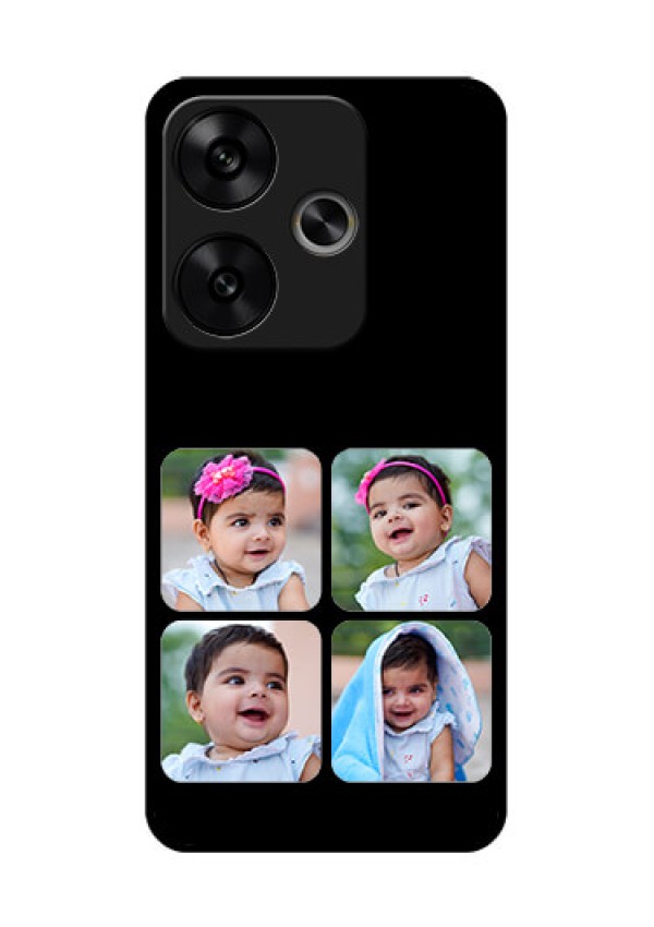 Poco F6 5G Custom Glass Phone CaseMultiple Pictures Design