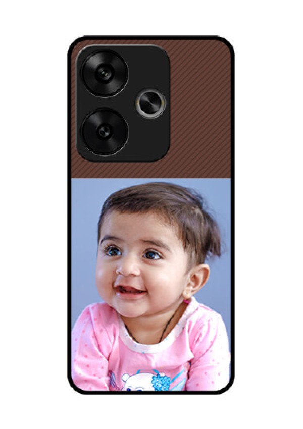 Poco F6 5G Custom Glass Phone CaseElegant Case Design