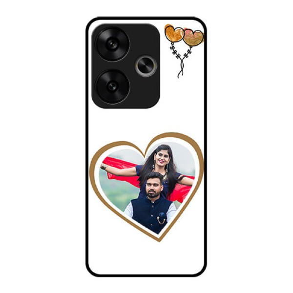 Poco F6 5G Custom Glass Phone CaseYou and Me Design