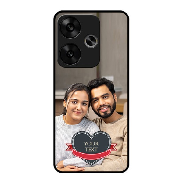 Poco F6 5G Custom Glass Phone CaseJust Married Couple Design Poco F6 5G Custom Glass Phone CaseJust Married Couple Design