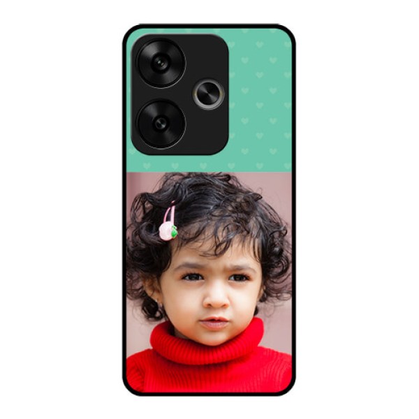 Poco F6 5G Custom Glass Phone CaseLovers Picture Design