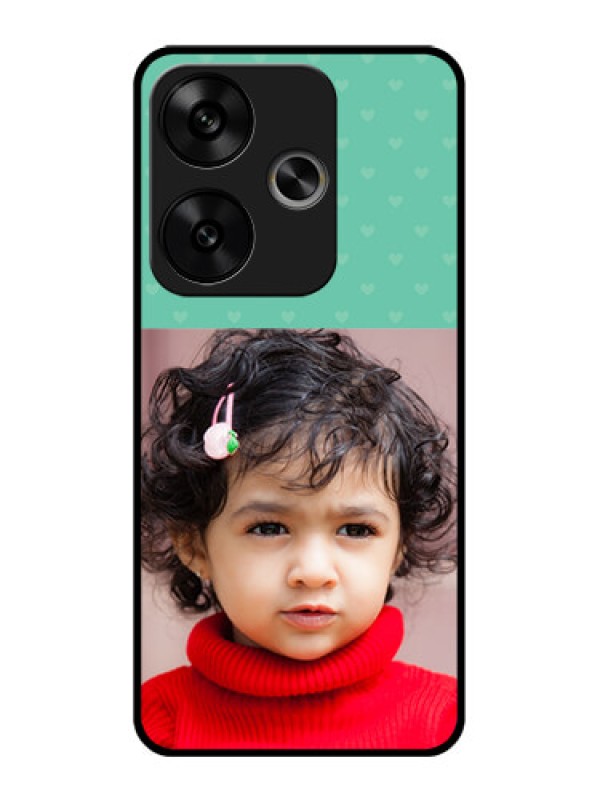 Custom Poco F6 5G Custom Glass Phone CaseLovers Picture Design